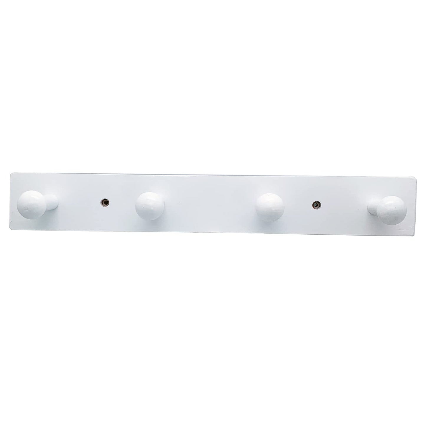 Wooden Peg Coat Rack for Kid's Room - Wall Mounted Hooks for Coats, Jackets, Hoodies, Bath Towels & Robes - Hangers for Boys Girls Nursery Room Bedroom Bathroom