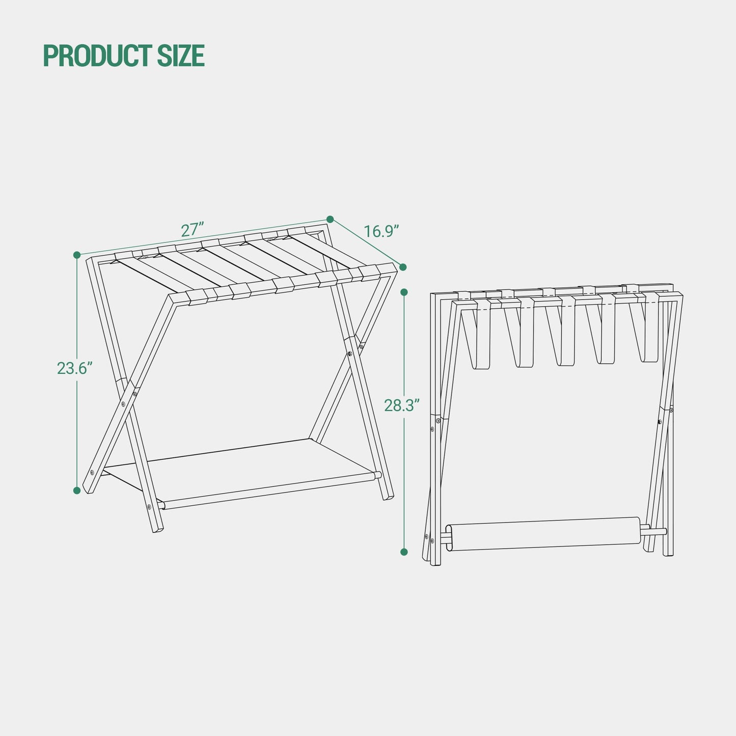 Hzuaneri Blanket Ladder Shelf BR31505BLR03899G