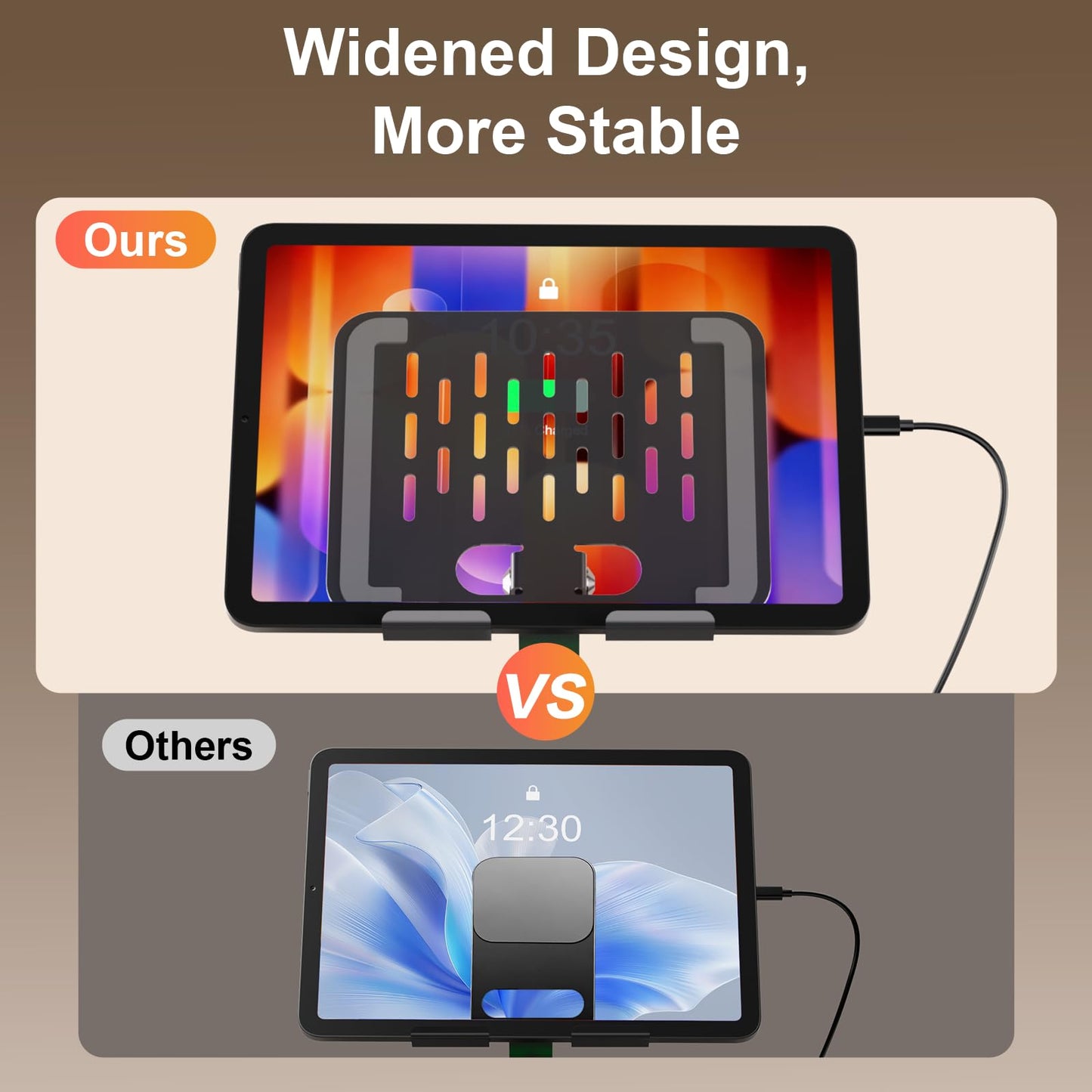 Magnetic Charging Station for Apple Multiple Devices, Wireless Charger with Clock & Light, Foldable Wired Charging Stand for iPad/Tab, Mag-Safe Charger for iPhone 17, for Apple Watch for AirPods