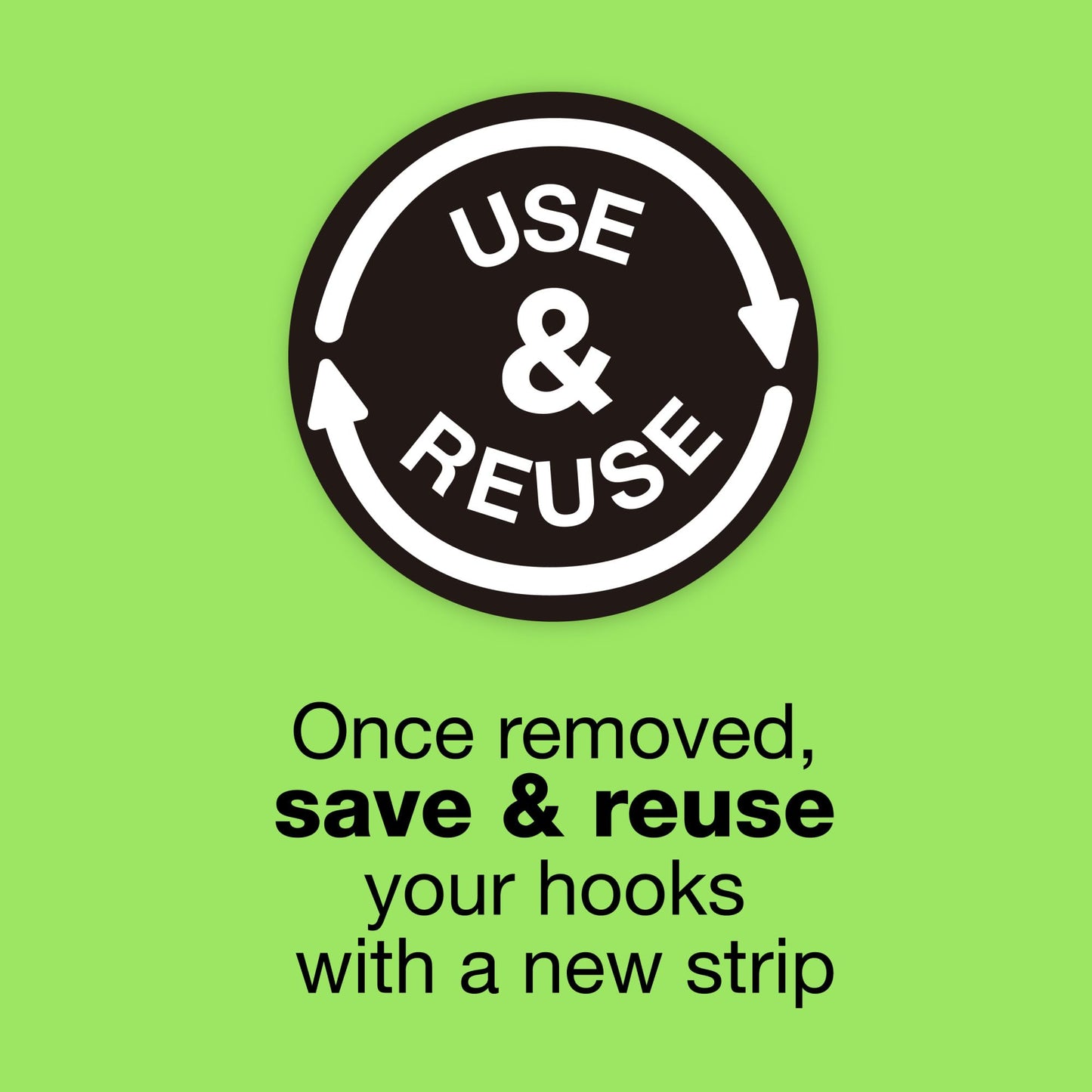 FrogTape reMOVEables Damage Free Adhesive Wall Hook - Removable Large Utility Wall Hooks for Hanging - No Nails - Holds up to 5 lbs - 6 Reusable Hooks & 12 Adhesive Strips - White (Pack of 12)