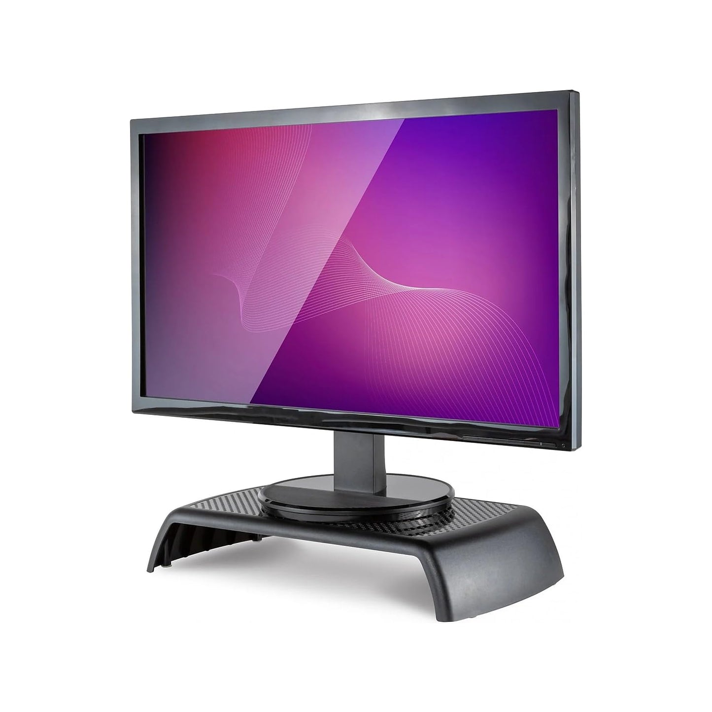 Allsop ErgoRiser Monitor Stand – Made in the USA, with US Sourced ABS Plastic