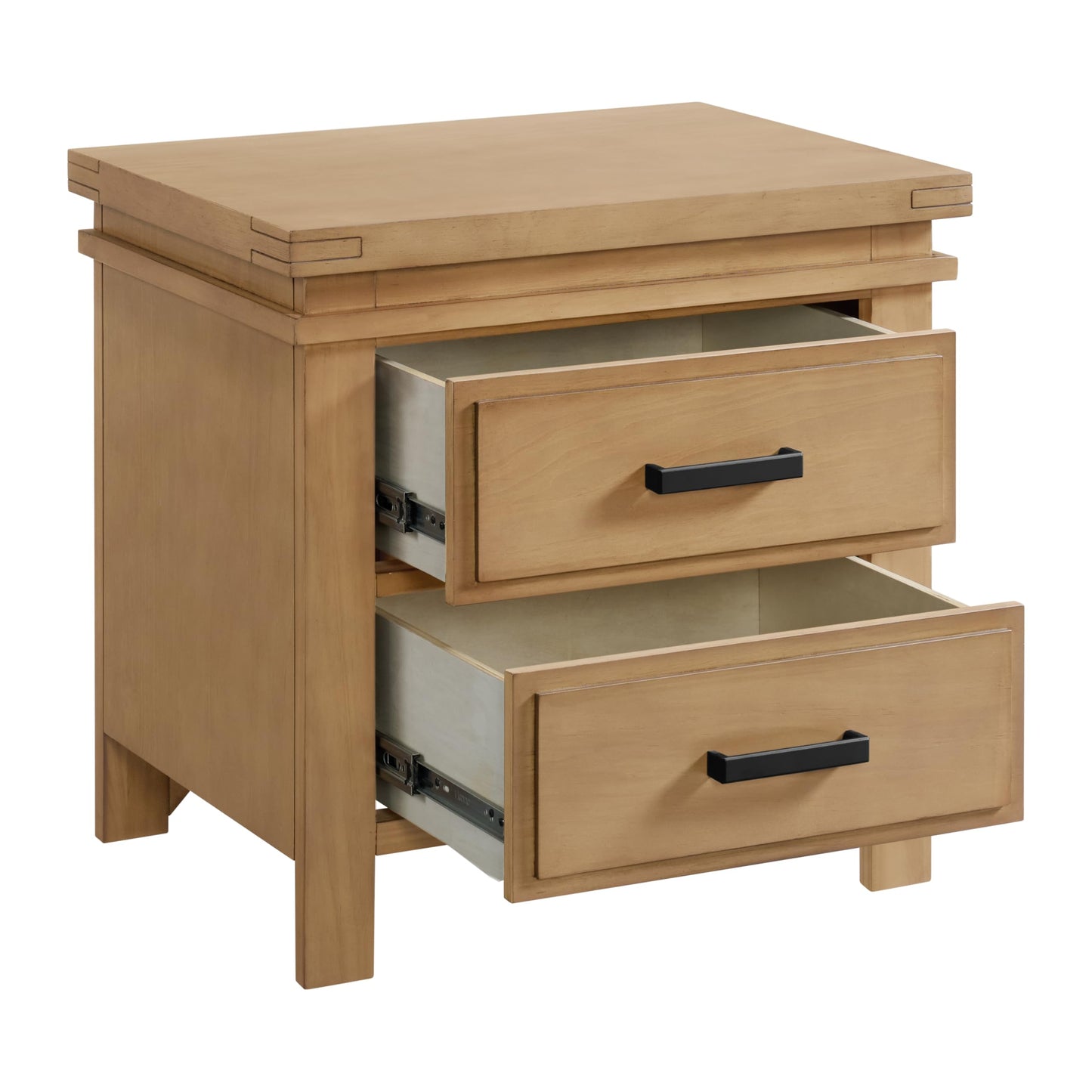 Soho Baby Mystic 2-Drawer Nightstand, Honey Wood