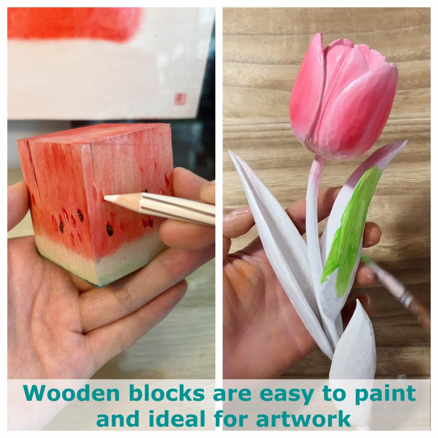 19PCS Basswood Carving Blocks,4 Different Sizes Whittling Wood Blocks,Soft Carving Basswood Kit for Crafts Beginners