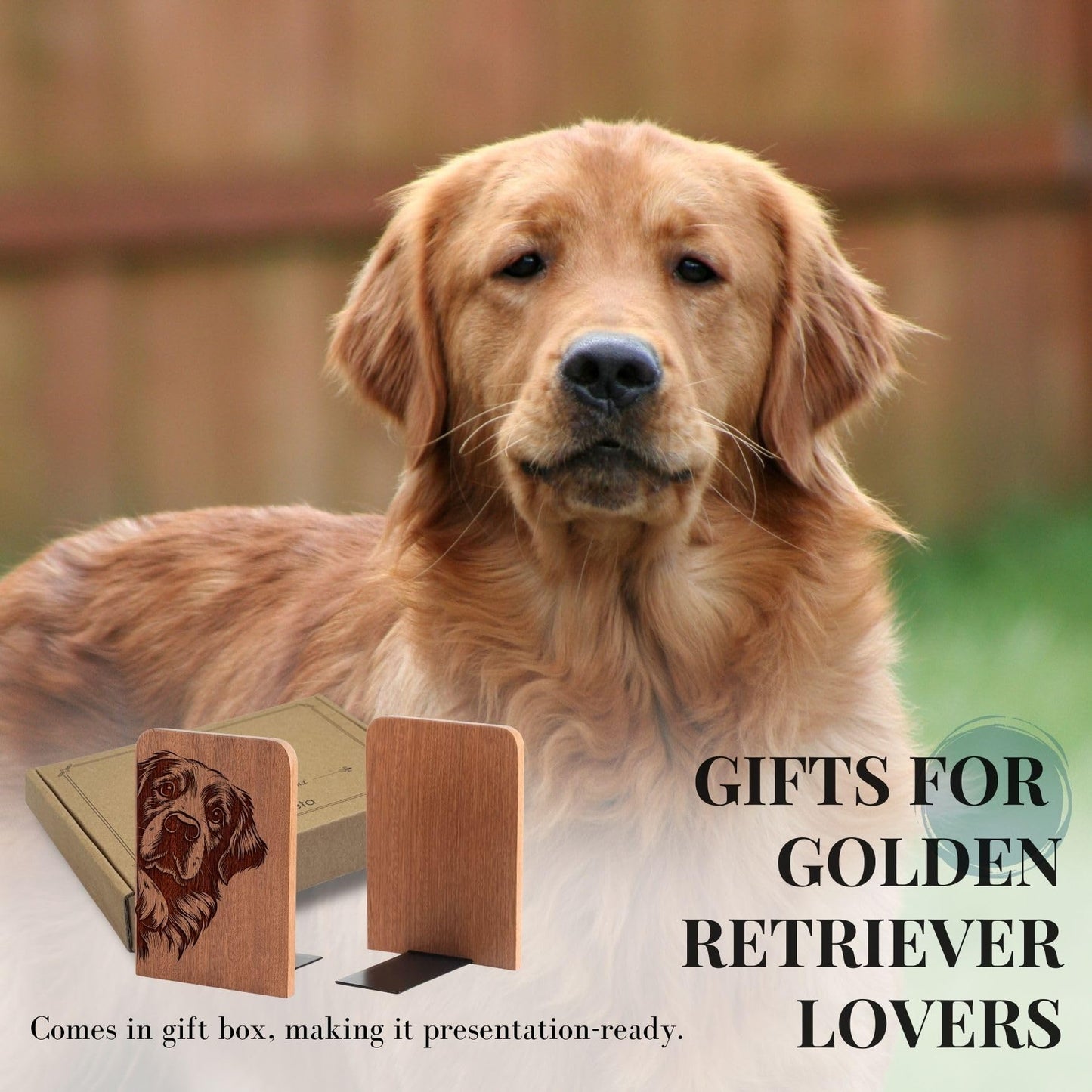 INNObeta Decorative Wooden Book Ends, Animal Bookends, Heavy Duty Bookends for Shelves Unique Design(1 Pair, 4.72x6.69 Inches) - GRPeek