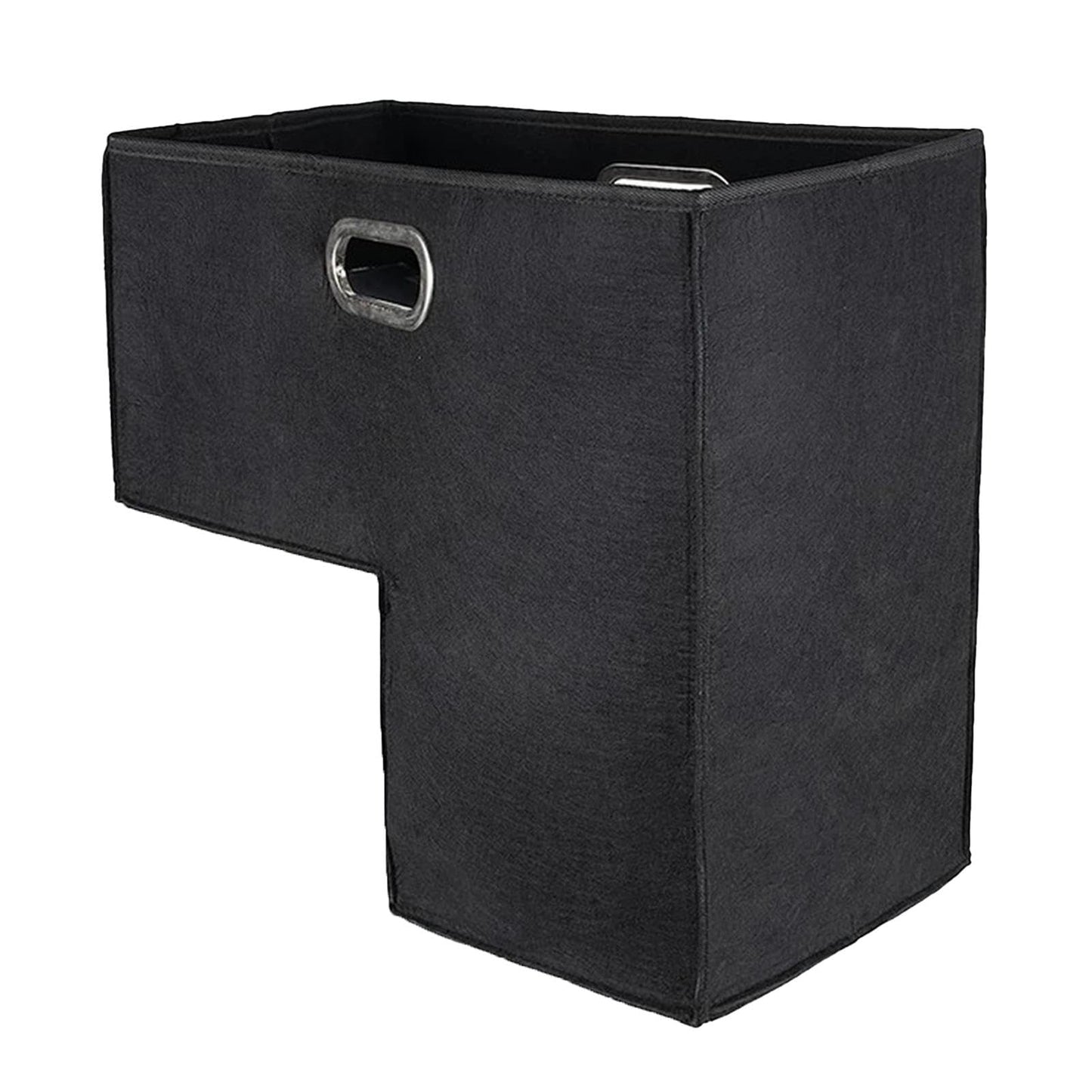 Stair Step Basket - Stair Storage Organizer, Space Saving Stair Step Storage | Laundry L Shaped Organizer Basket, Multipurpose Stair Storage Basket For Blankets Clothes Books Socks Toys