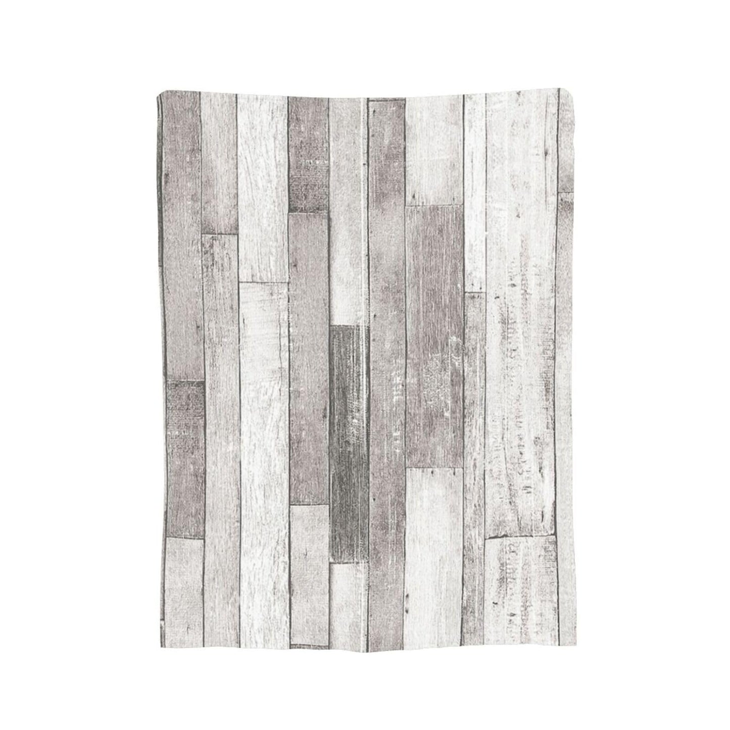 50"X40" Wooden Plank Texture Soft Flannel Blanket - Lightweight and Quick Drying, Used for Home, Travel, Camping