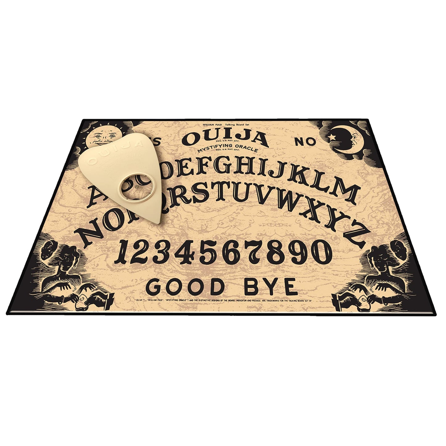 Classic Ouija Board Game with 1990s Artwork by Winning Moves Games USA