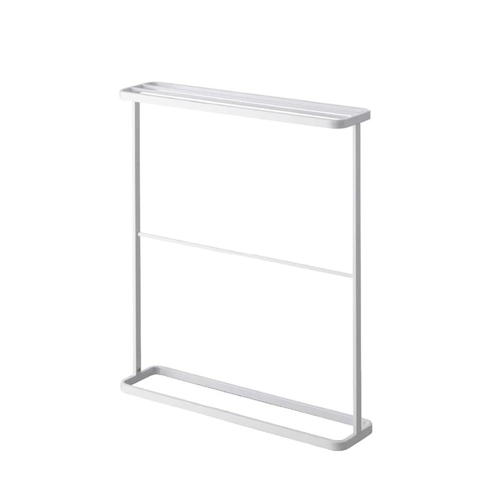 Towel Rack Iron Floor Towel Rack Bathroom Storage Simple Free Standing Rail