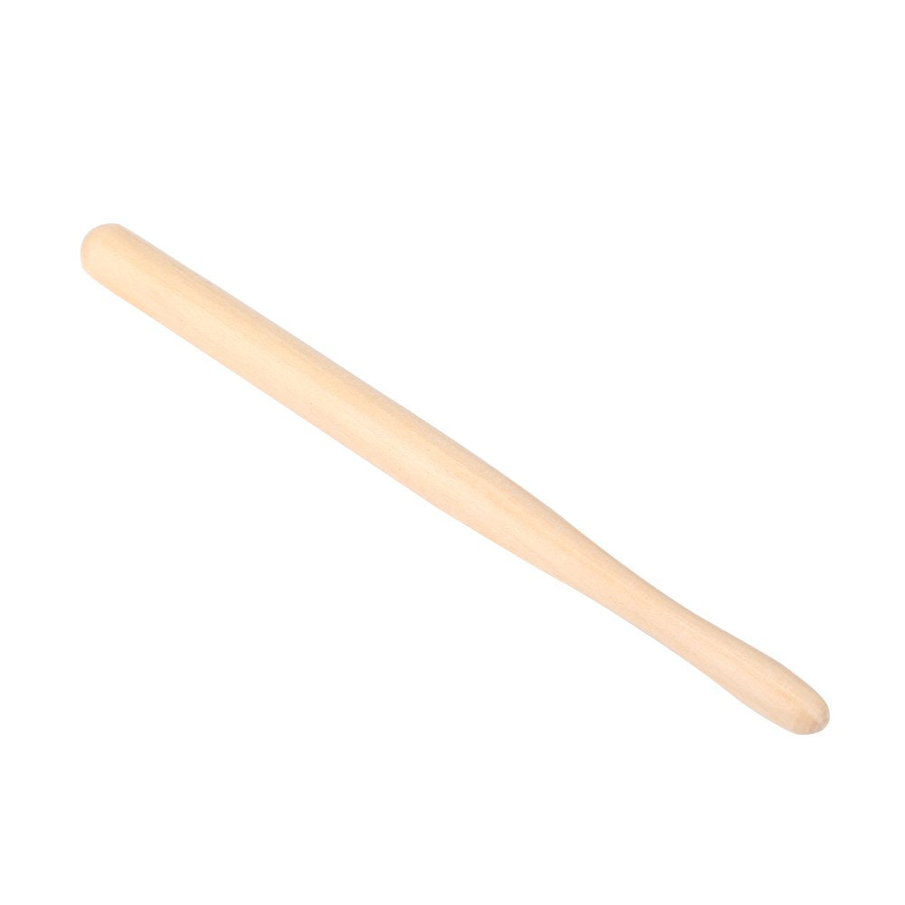 Bnineteenteam Fish-Shaped Wooden Guiro Percussion Instrument with Scraper