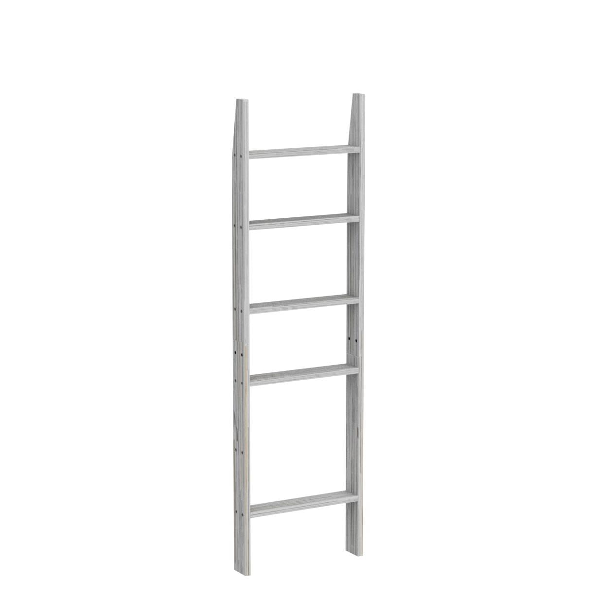AKTOP Rustic Blanket Ladder 63 Inch, Adjustable Wood Blankets Holder Rack for Farmhouse Home Decor, 5-Tier Wall Leaning Ladders, Ladder Shelf Stand for Livingroom, Bedroom, Bathroom