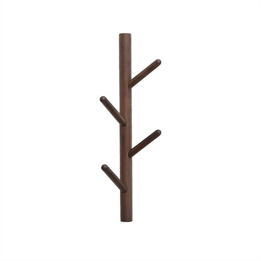 GAORUIFENG Wall Mounted Coat Rack Handcraft Tree Branch Coat Hanger Wooden Keys Rack Wall Hanging Clothes Storage Hat Organizer Hook Decoration Creative Coat Rack Tree (Color : 1) (D)