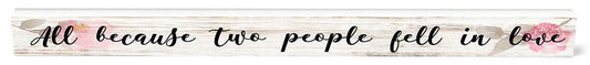 Rustic Pallet Art You're the Friend Everyone Wishes They Had Low-Profile Wooden Home Accent, 1.5" x 3/4" x 16" Decorative Shelfie Stick