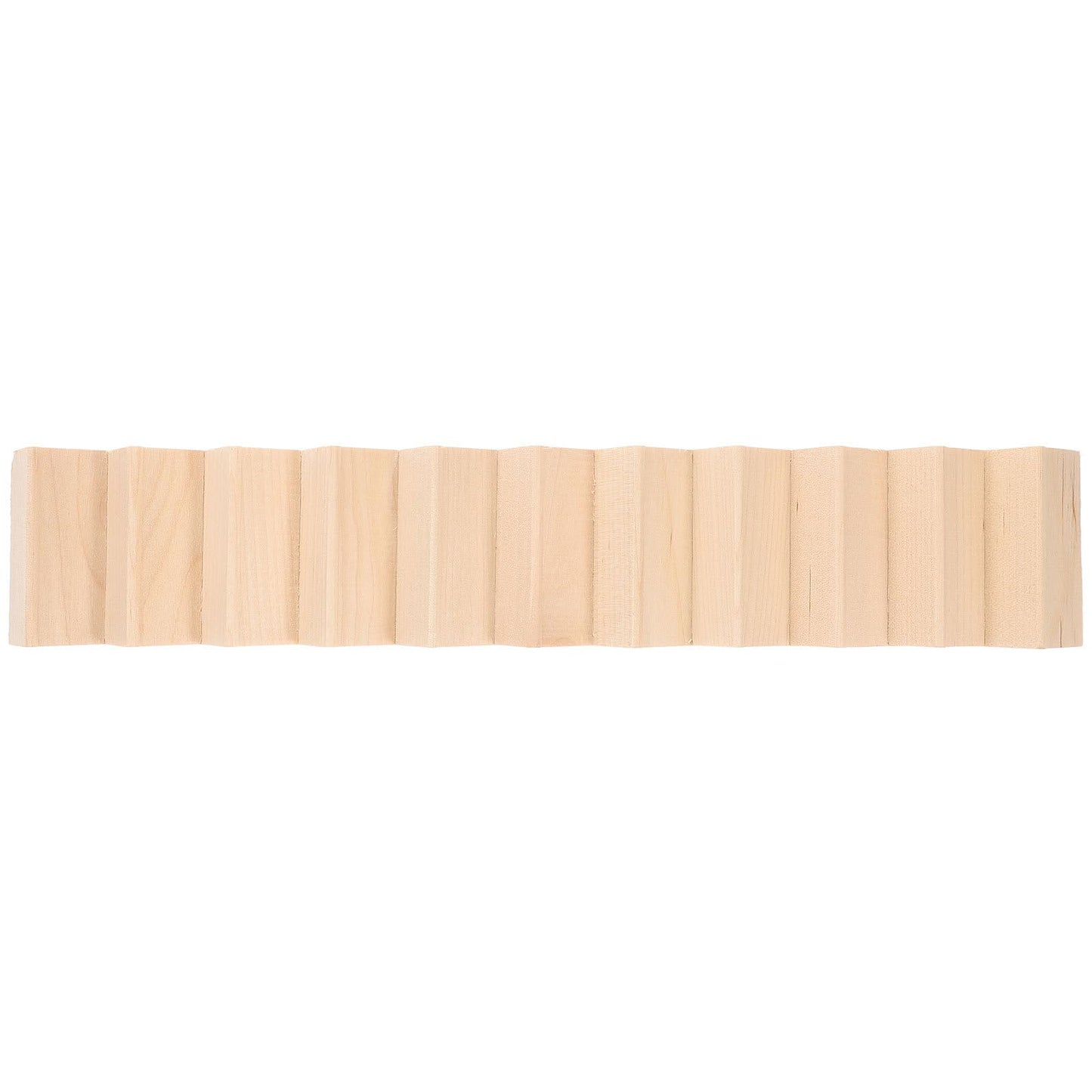 Artibetter Mini Staircase Wooden 1/12 DIY Stairway Accessory Model Without Armrest for Mini House Scene 1Pc (Pack of 2)