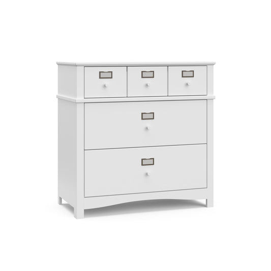 Graco Story Customizable 3 Drawer Nursery Dresser – GREENGUARD Gold Certified (White)