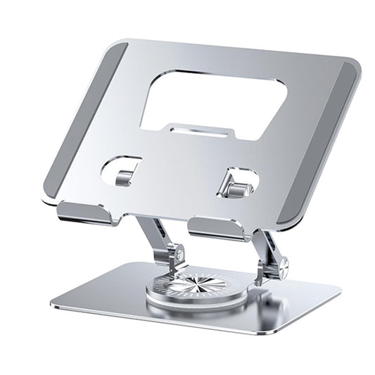 Adjustable Laptop Stand, Monitor Stand with 360 Degree Rotating Base, Ergonomic Laptop Base, Foldable Portable Laptop Stand Suitable for laptops/Tablets