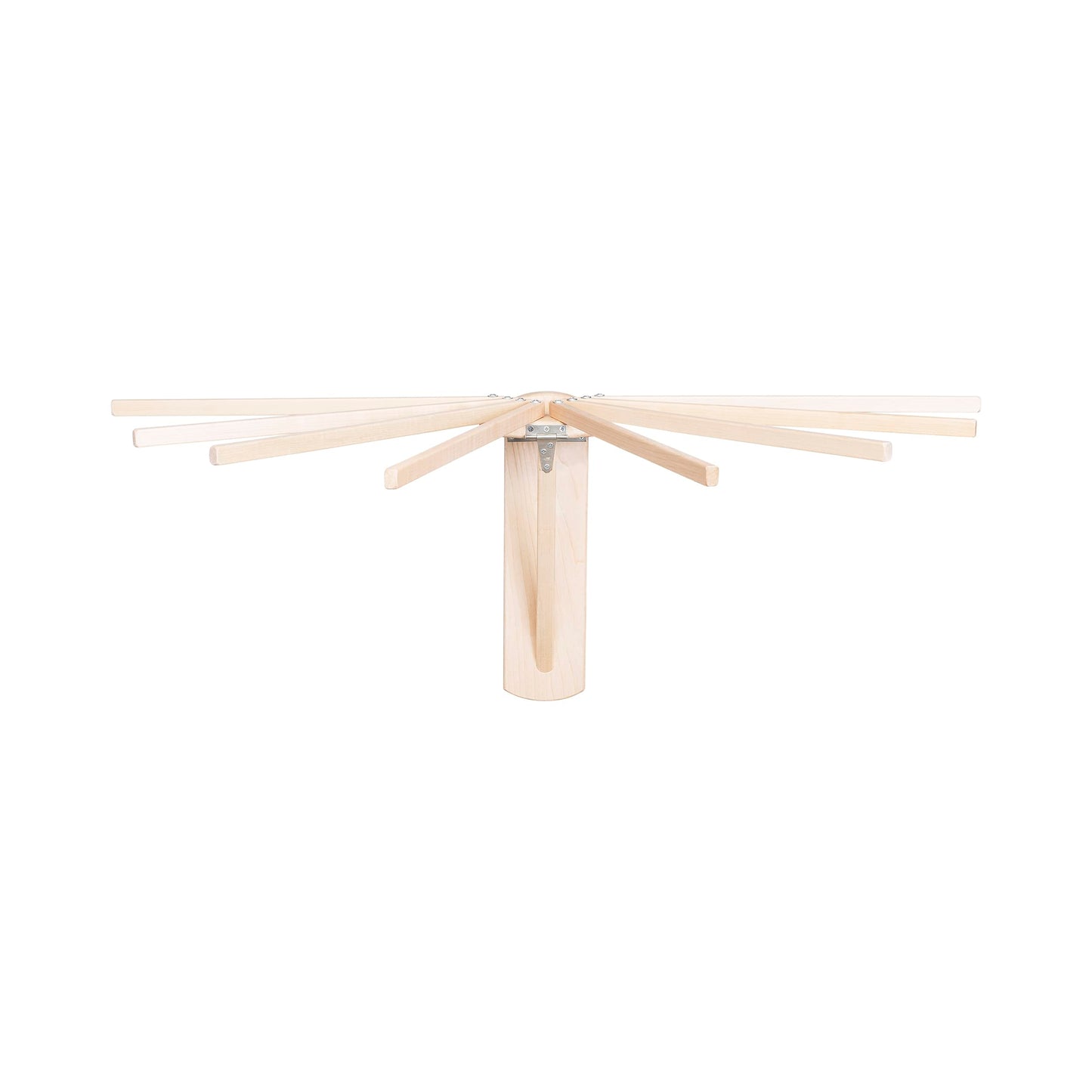 Pennsylvania Woodworks Wall Mounted Clothes Drying Rack - Heavy Duty, Collapsible Laundry Rack for Drying Clothes - Solid Maple Hardwood Foldable Drying Rack - Made in The USA - (Small)