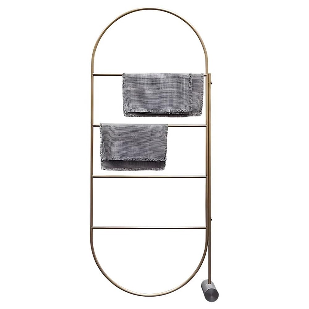 Towel Rack Nordic Bathroom Floor-Standing Towel Rack Punch-Free Multi-Rod Hotel Bathtub Free Standing Rail
