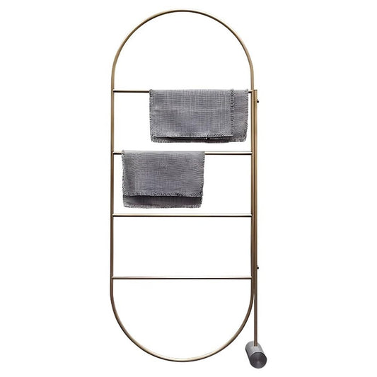 Towel Rack Nordic Bathroom Floor-Standing Towel Rack Punch-Free Multi-Rod Hotel Bathtub Free Standing Rail