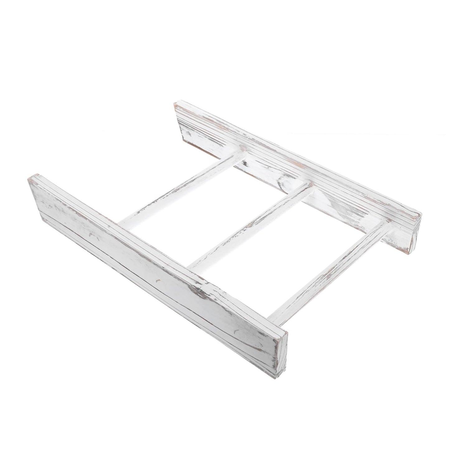 HOLIDYOYO Mini Towel Rack Ladder Rustic Farmhouse Decor for Kitchen Counter and Country Bathroom Space Saving Towel Holder with Elegant Finish Compact Miniature Ladder Design for Easy