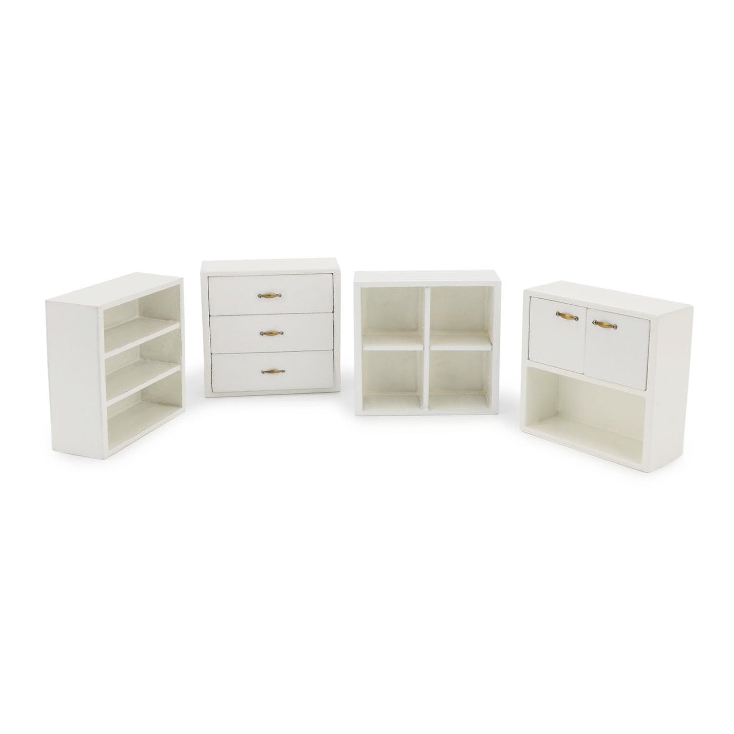 Dollhouse Miniature Furniture & Cake Cabinet Wooden Cabinet Cupboard Closet Various Styles of Furniture Accessories