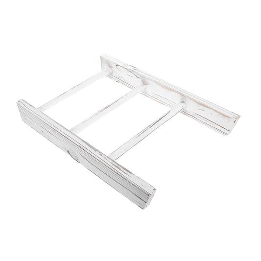 DECHOUS Country Bathroom Decor Mini Ladder Towel Rack Stand-up Towel Holder Small Decorative Ladder Rustic