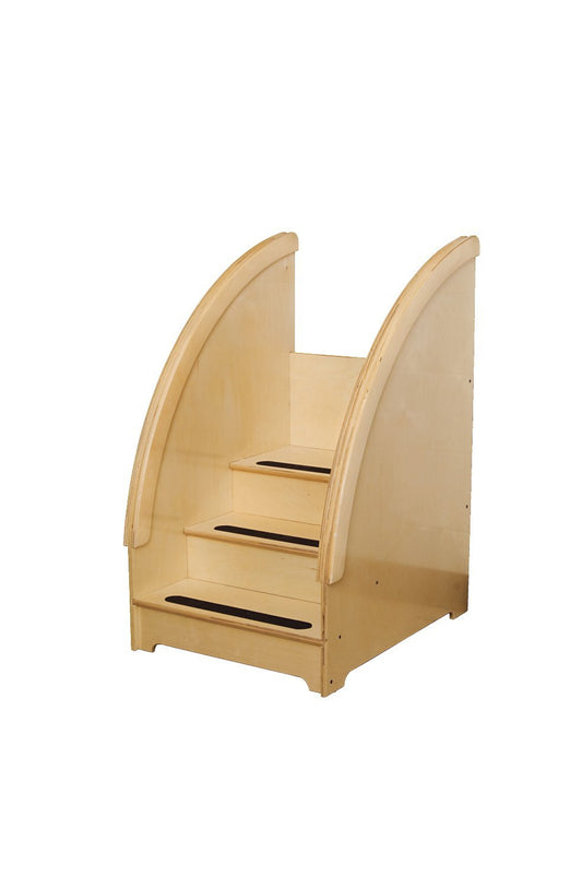 Abilitations SecureSTEP Stairs with Tread, 3 Steps, 5 x 20 Inch Steps