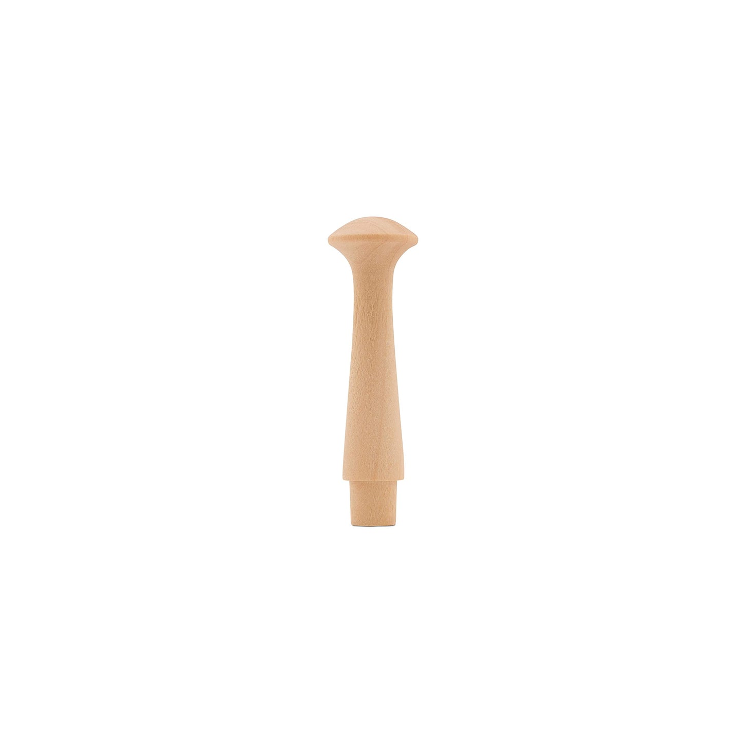 Woodpeckers Wooden Shaker Pegs 2-7/16-inch w/ 3/8-inch Tenon, Pack of 50 DIY Wooden Wall Hooks, Wood Hooks for Hanging Shaker Peg Rail and Coat/Hat/Towel Hook