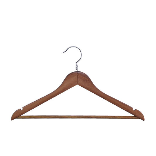 Proman Products - Kascade Hangers, Space Saving Hangers, Customize Your Closet Organization (Walnut, 50-Pack)