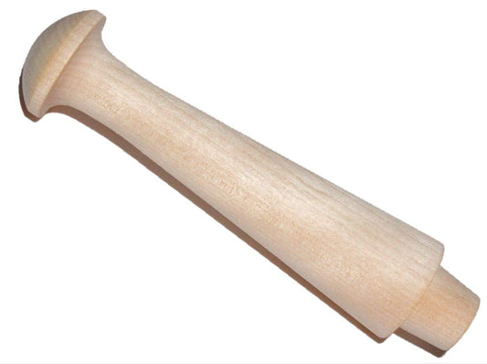 Jumbo Extra Large Shaker Pegs - Unfinished Hardwood Sanded Smooth Perfect for Hanging - 5-1/4 Inch Length with 5/8 Inch Tenon (8-Pack) - Balsam Point Workshop