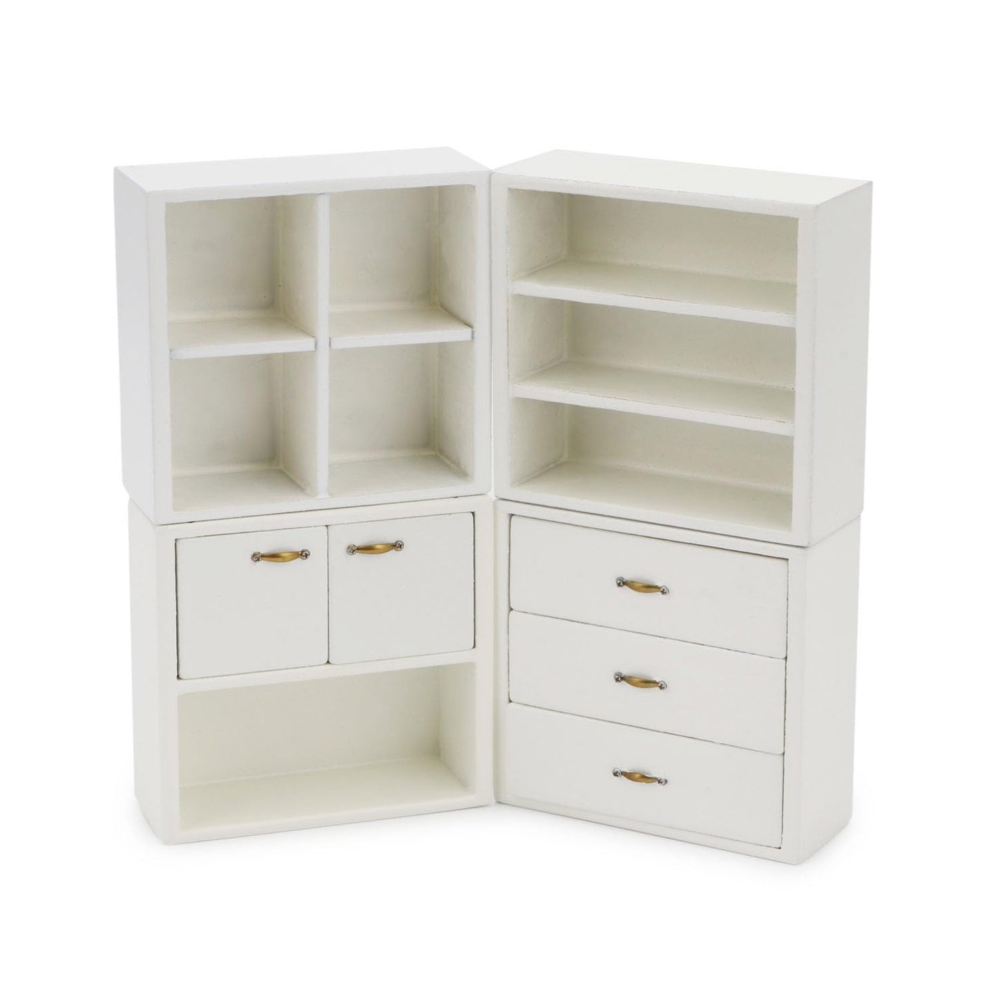 Dollhouse Miniature Furniture & Cake Cabinet Wooden Cabinet Cupboard Closet Various Styles of Furniture Accessories