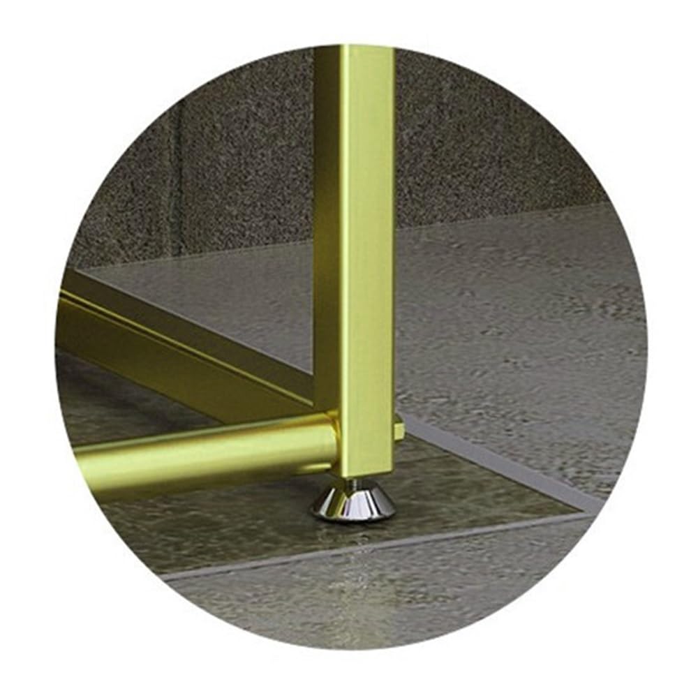Towel Rack Simple Bathroom Floor Towel Rack Punch-Free Vertical Multifunctional Clothes Hanger Free Standing Rail