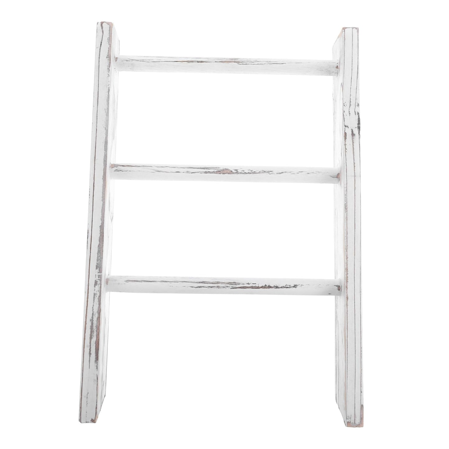 CAXUSD Mini Ladder Towel Rack Rustic Farmhouse Decorative Ladder for Bathroom Kitchen Space Saving Design Small Tea Towel Holder Elegant Finish for Cozy Home Decor