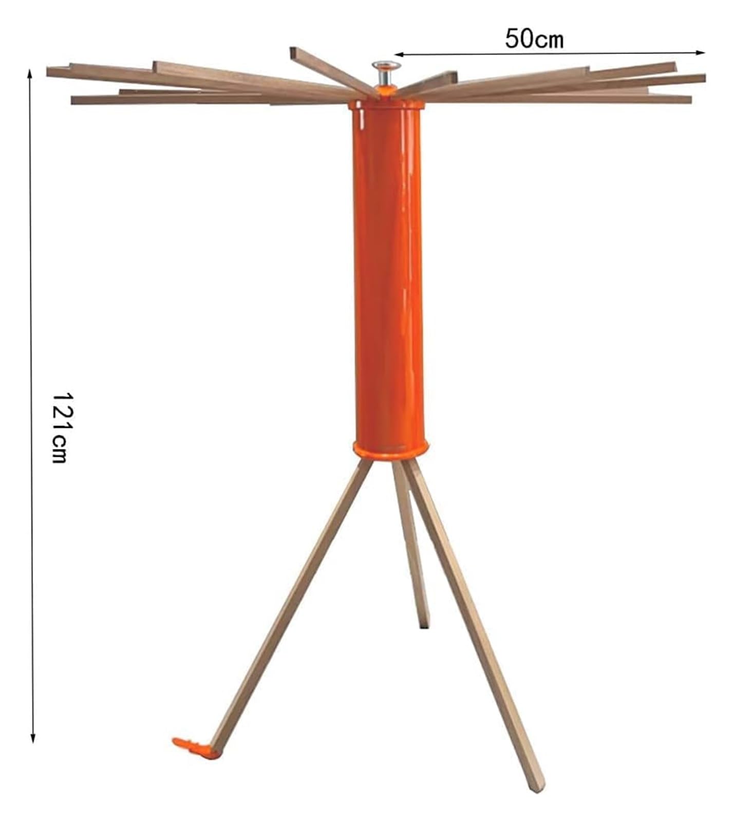 Free Standing Towel Rack, Blanket Holder, Foldable Wooden Towel Rack for Bathrooms, Balconies, Bedrooms and Indoors(Red)