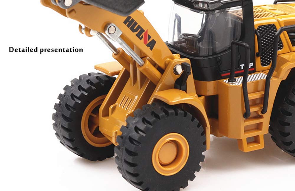 Ailejia 1/50 Scale Diecast Wood Grab Construction Vehicle Toys Timber Grab Truck Heavy Wooden/Building Articulated Alloy Construction Vehicle Model Engineering Car Toy boy Gift (Wood Grab)