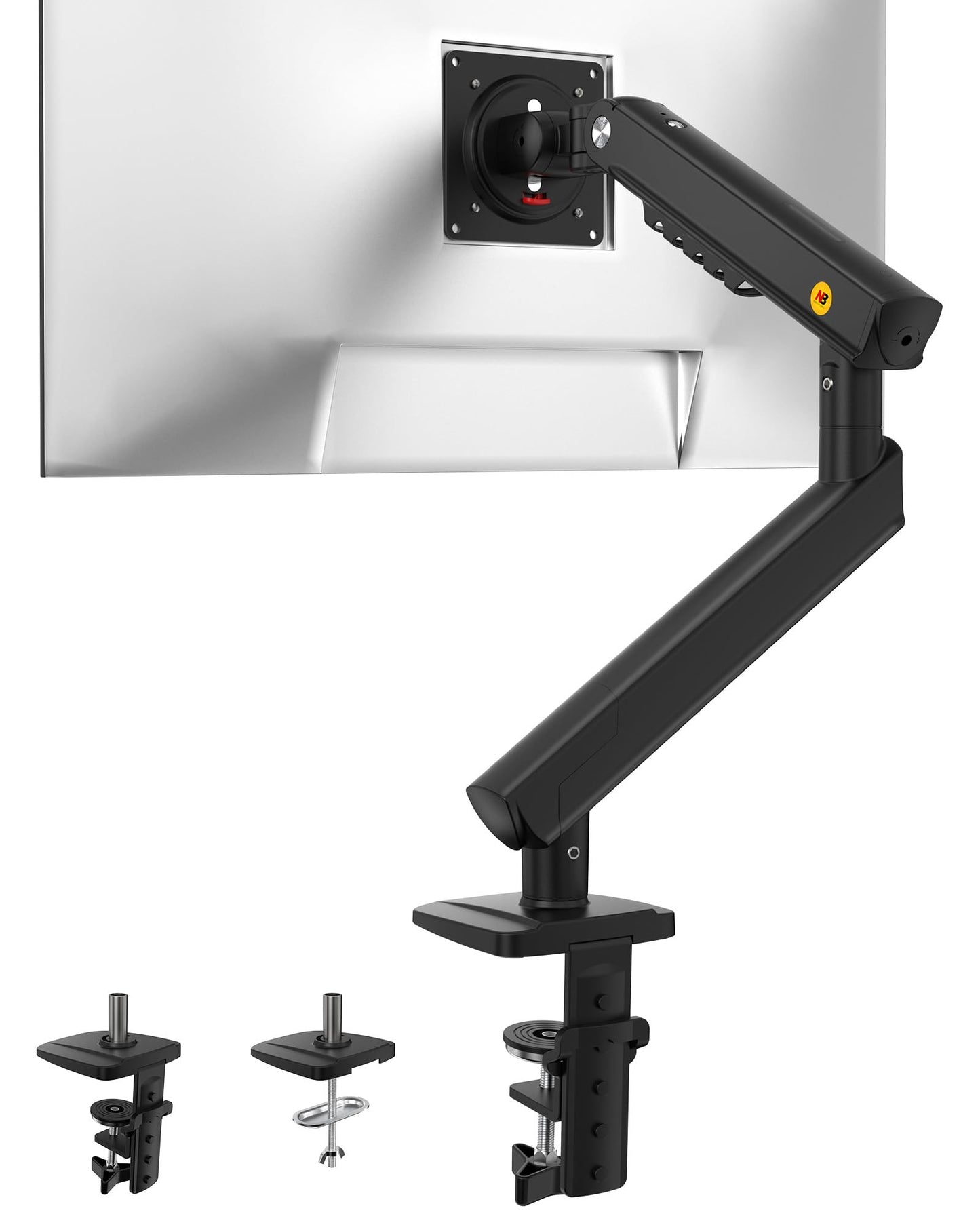NB SmooVex™ Monitor Mount, Monitor Stand fits up to 32 Inch, Mechanical Spring Mount, VESA 75/100 mm, Model-A5(Black)