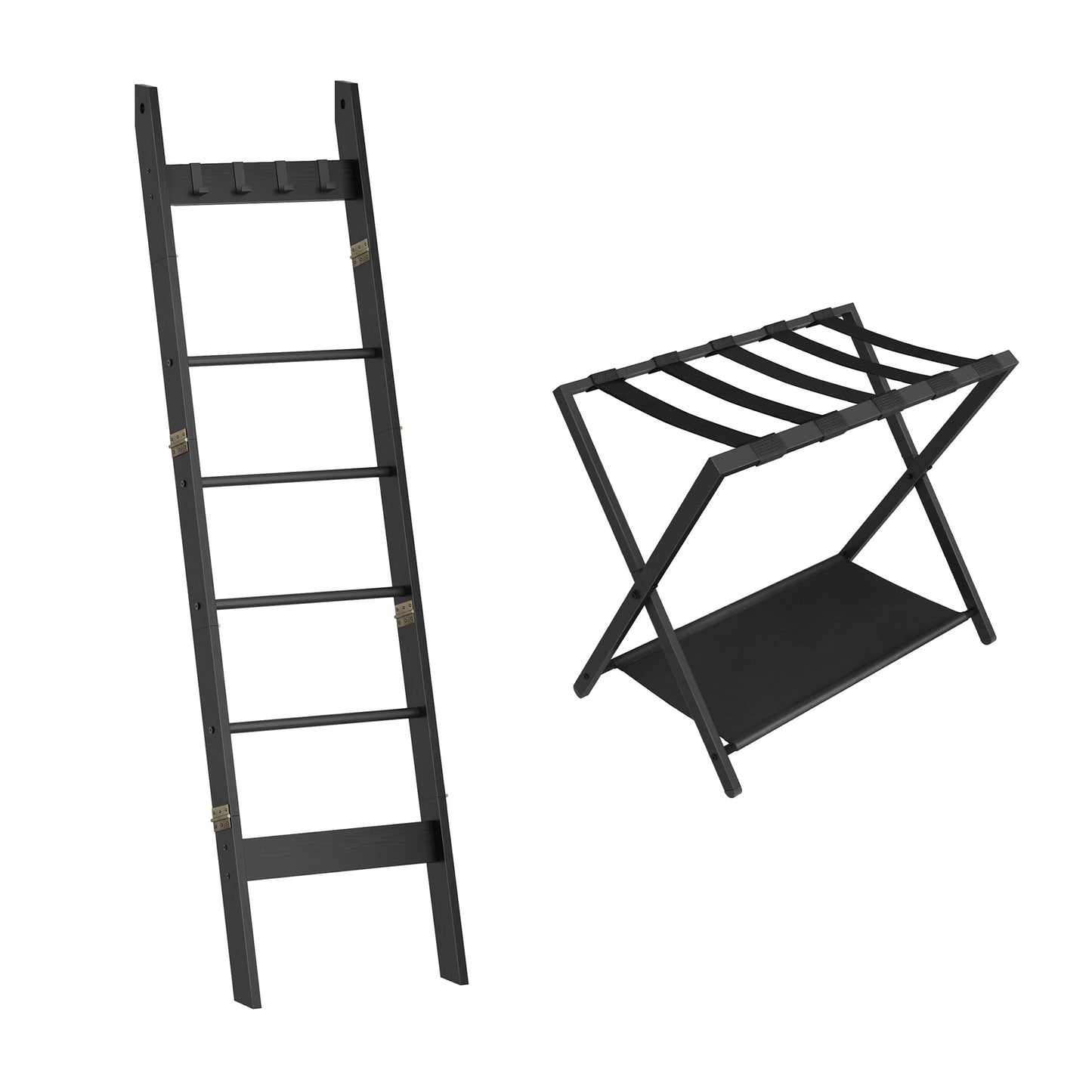 Hzuaneri Blanket Ladder Shelf BR31504BLR03801B