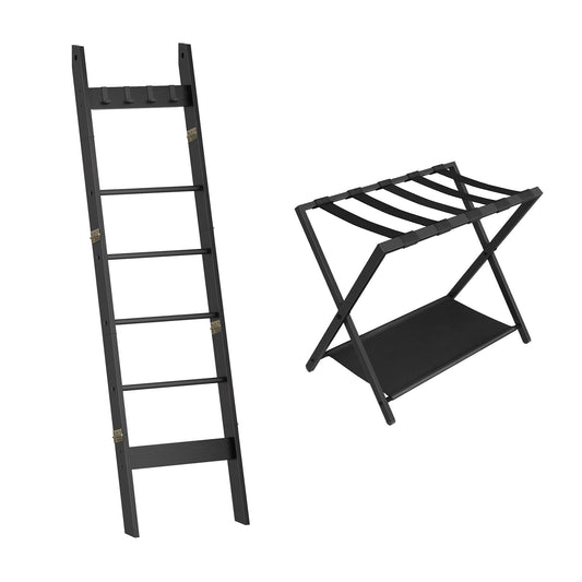 Hzuaneri Blanket Ladder Shelf BR31504BLR03801B