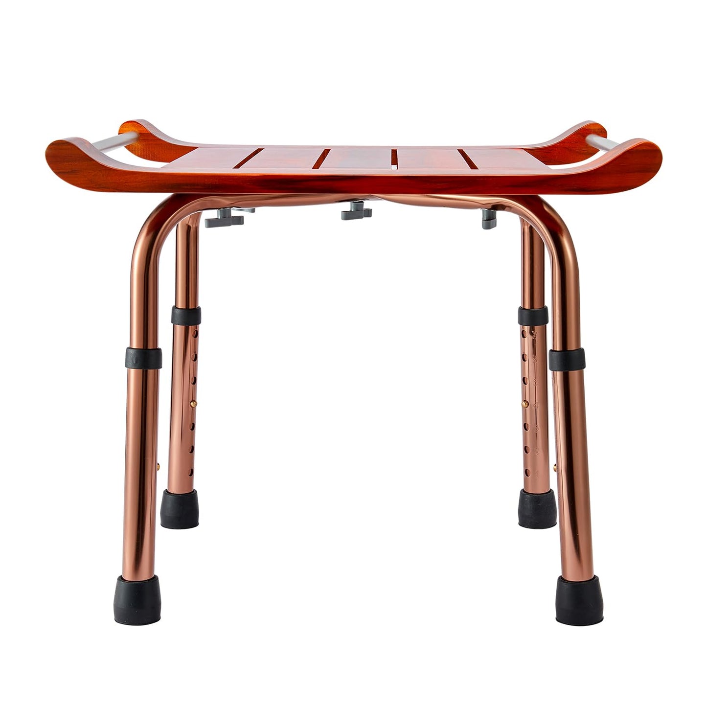 Teak Shower Bench Stool Chair Seat for Inside Shower Bath Sauna, for Elderly and Disabled