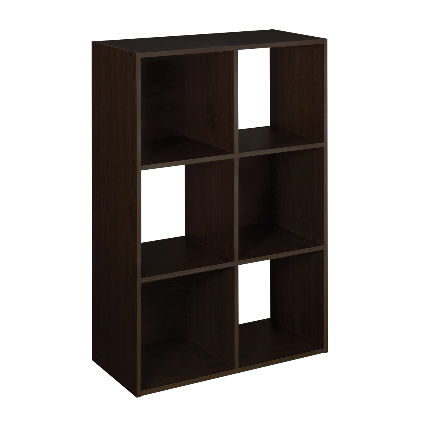 ClosetMaid 78815 Cubeicals Organizer, 6-Cube - Espresso