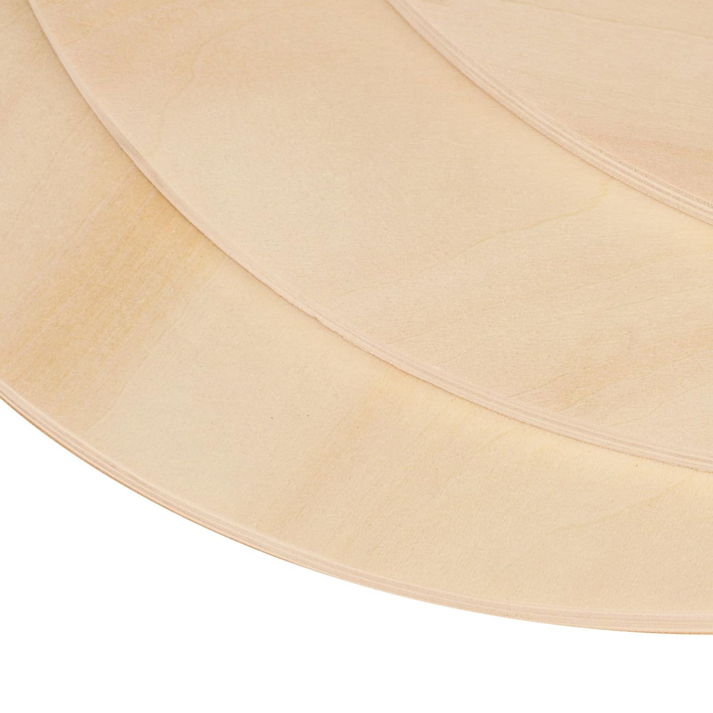 14 PCS 12 Inch Unfinished Wood Circles, Thickness 6 mm, Wooden Rounds for Crafts, Wood Discs for DIY Painting Decorations, Weddings and Parties,GNIEMCKIN