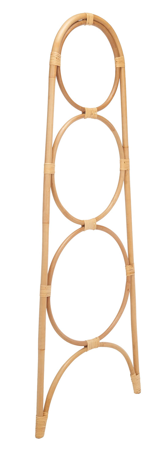 SAFAVIEH Home Collection Kino Natural Solid Wood 3-Tier Leaning Towel Hanger (Fully Assembled)