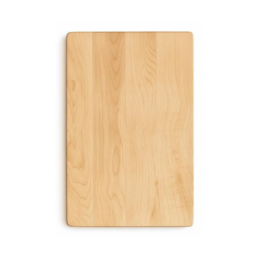 Vandroop Hard Maple Cutting Board for Kitchen 16”X10” – 1.1” Thick, Reversible Wood Cutting Boards with Invisible Inner Handle, Eased Corners, Wooden Chopping Board