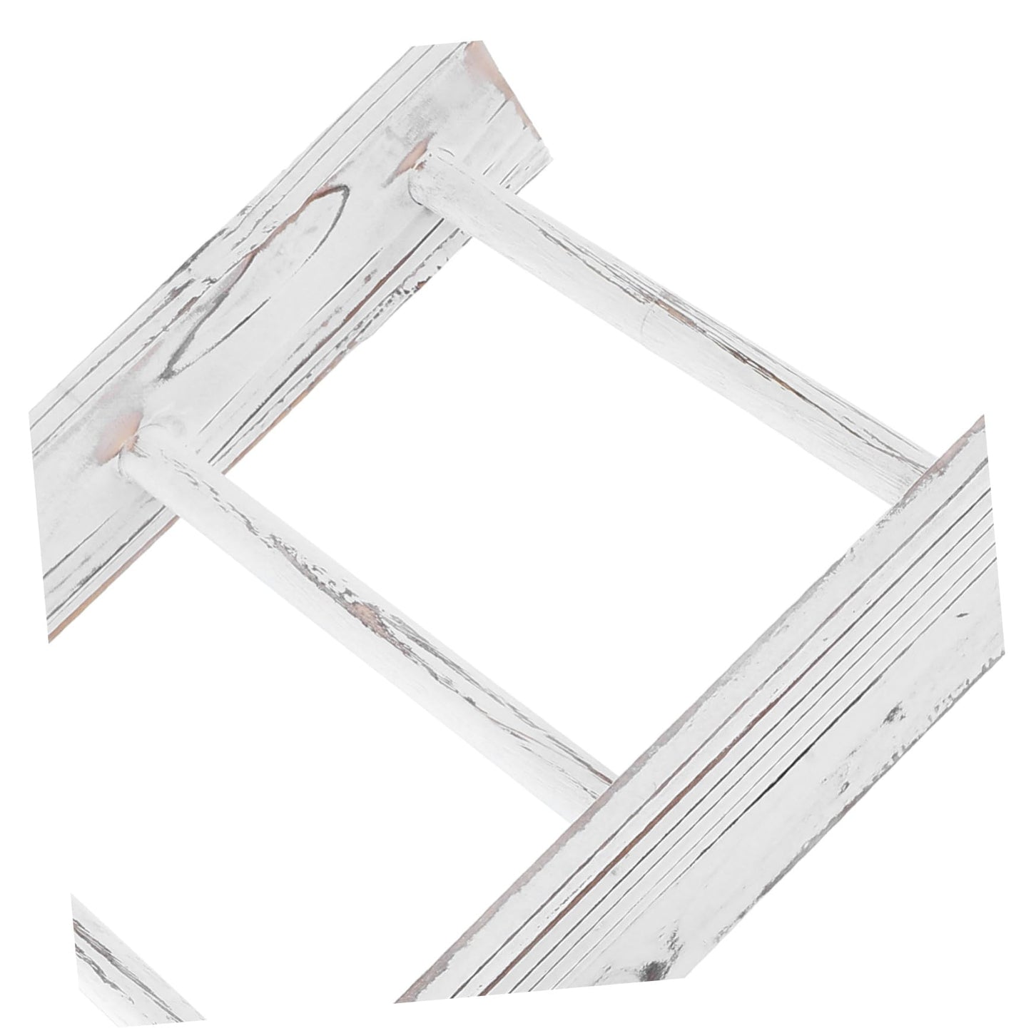 CAXUSD Mini Ladder Towel Rack Rustic Farmhouse Decorative Ladder for Bathroom Kitchen Space Saving Design Small Tea Towel Holder Elegant Finish for Cozy Home Decor
