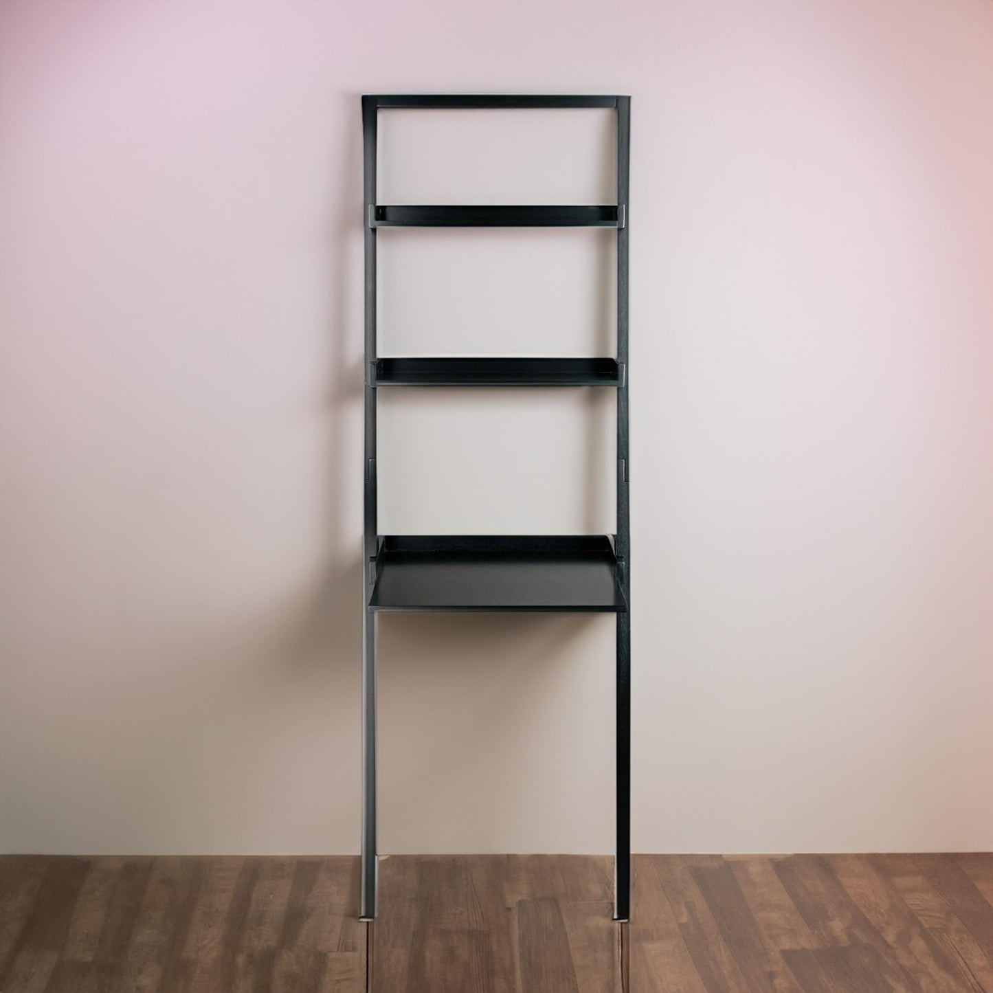 Casafoyer 3 Tier Industrial Bookshelf Display Rack, Vintage Wood Bookshelf with Storage Shelves for Living Room, Office, Home, 42.5 Icnhes