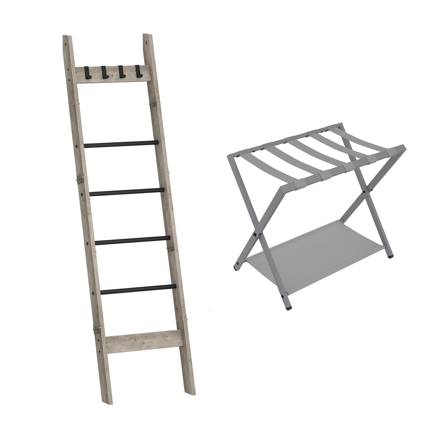 Hzuaneri Blanket Ladder Shelf BR31505BLR03899G