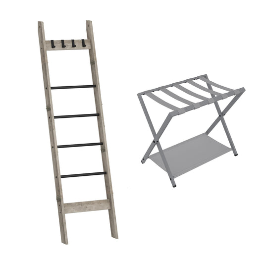 Hzuaneri Blanket Ladder Shelf BR31505BLR03899G