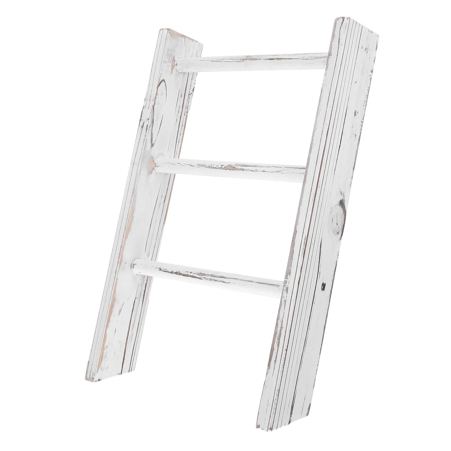 Yardenfun Miniature Ladder Towel Rack Rustic Bathroom Decor Compact Space Saving Design for Farmhouse Aesthetic for Countertop Use Stylish Tea Towel Holder Finish
