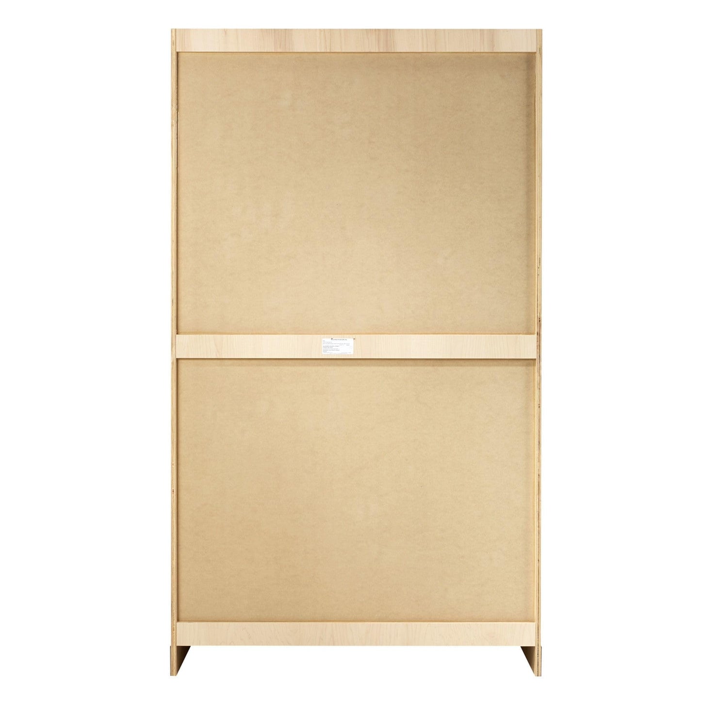 Diversified Spaces Classroom Flat Paper Storage Cabinet, 48"W x 30"D x 84"H, Maple Construction, 2 Adjustable Shelves (1 Fixed), 7 Drawers, Locking Double Doors, Chemical Resistant Finish, Made in USA