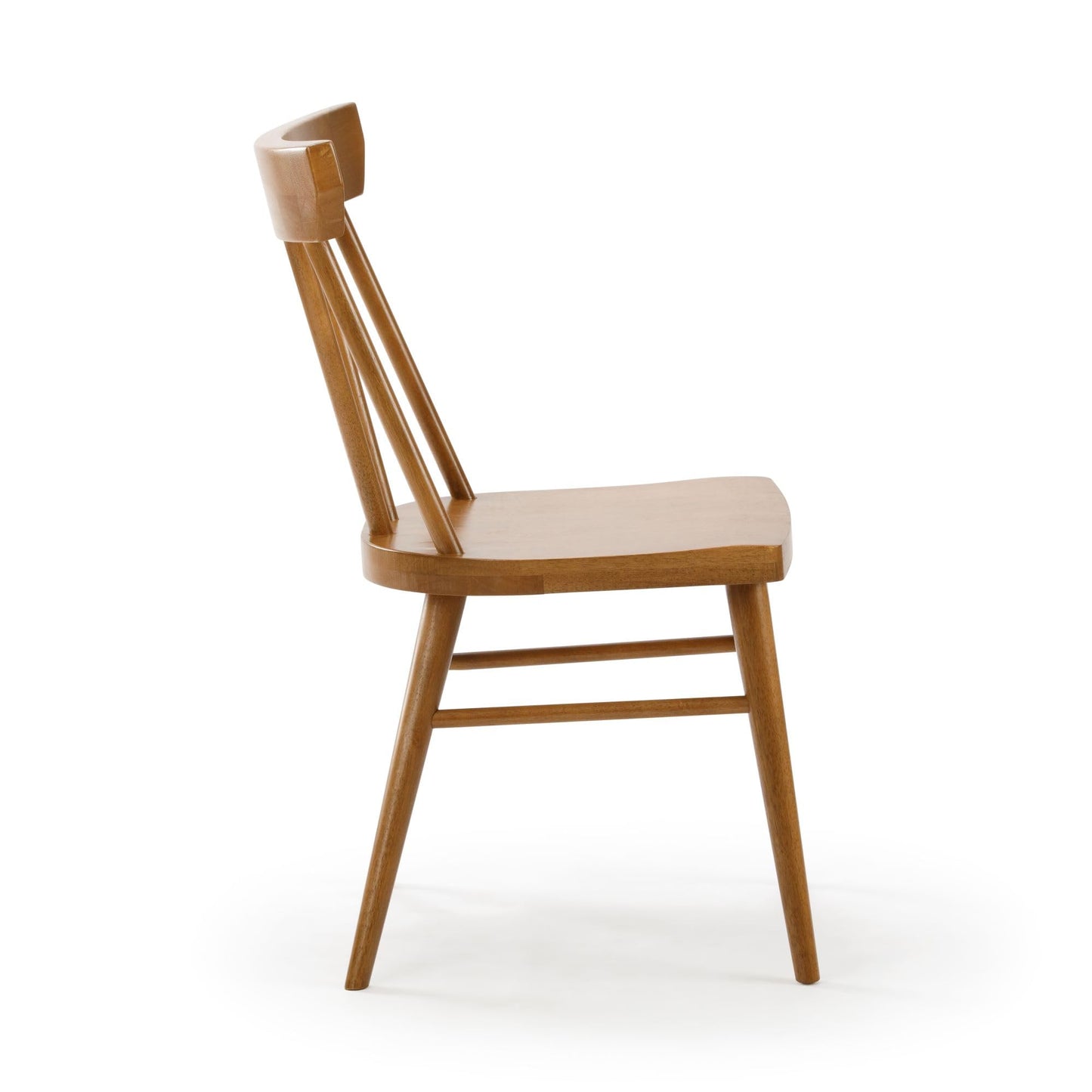 Plank+Beam Classic Farmhouse Chair (2 Pack), Pecan