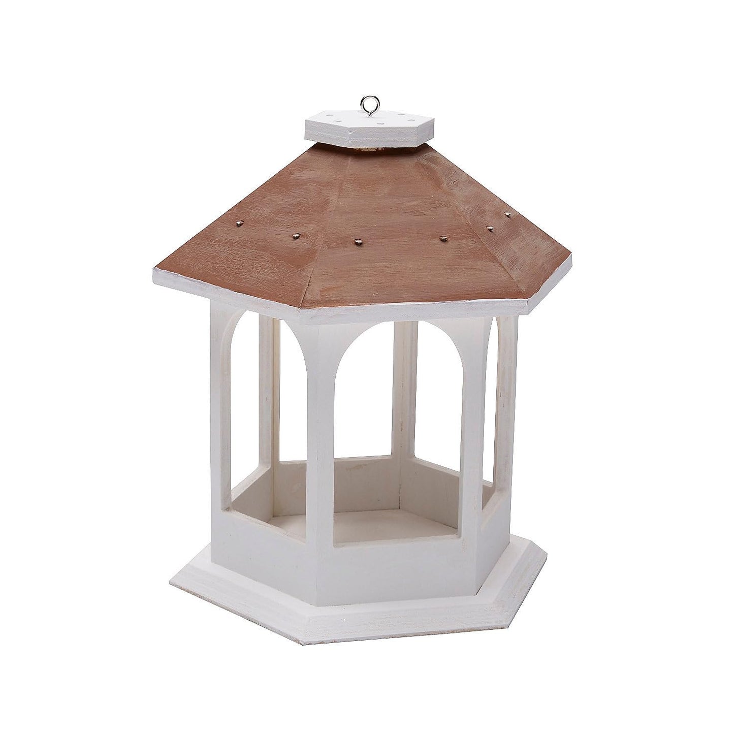 Fun Express DIY Unfinished Wood Gazebo Bird Feeders - Makes 2